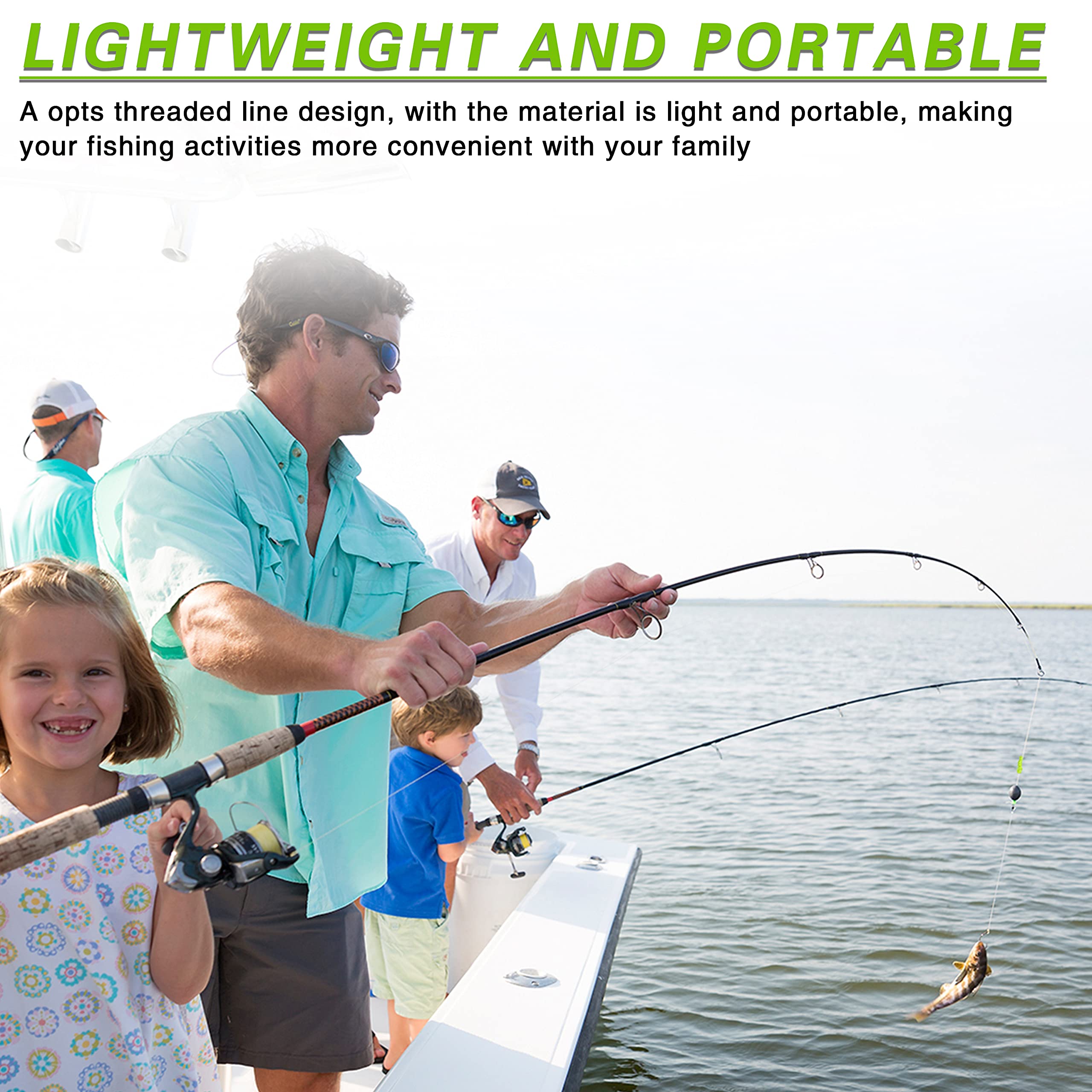 Portable pack of bobber stops for freshwater and saltwater fishing