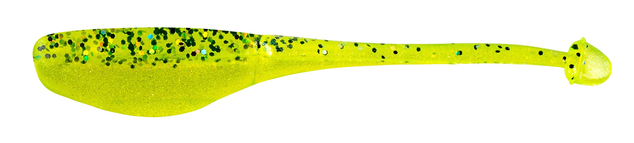 Bobby Garland Baby Shad Swim'R Key Lime Pie with tight-swim tail for crappie