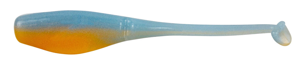 Bobby Garland Baby Shad Swim'R Sunset 2in lure with tight-action tail for crappie fishing.