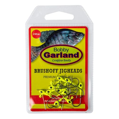 Bobby Garland Brush Off Jig Head features a super sharp hook for precise hookups