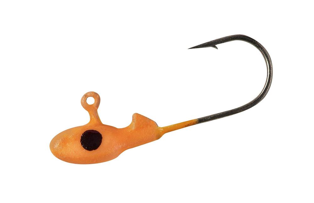 Bobby Garland Crappie Pro Mo' Glo orange glow jig head for night crappie fishing