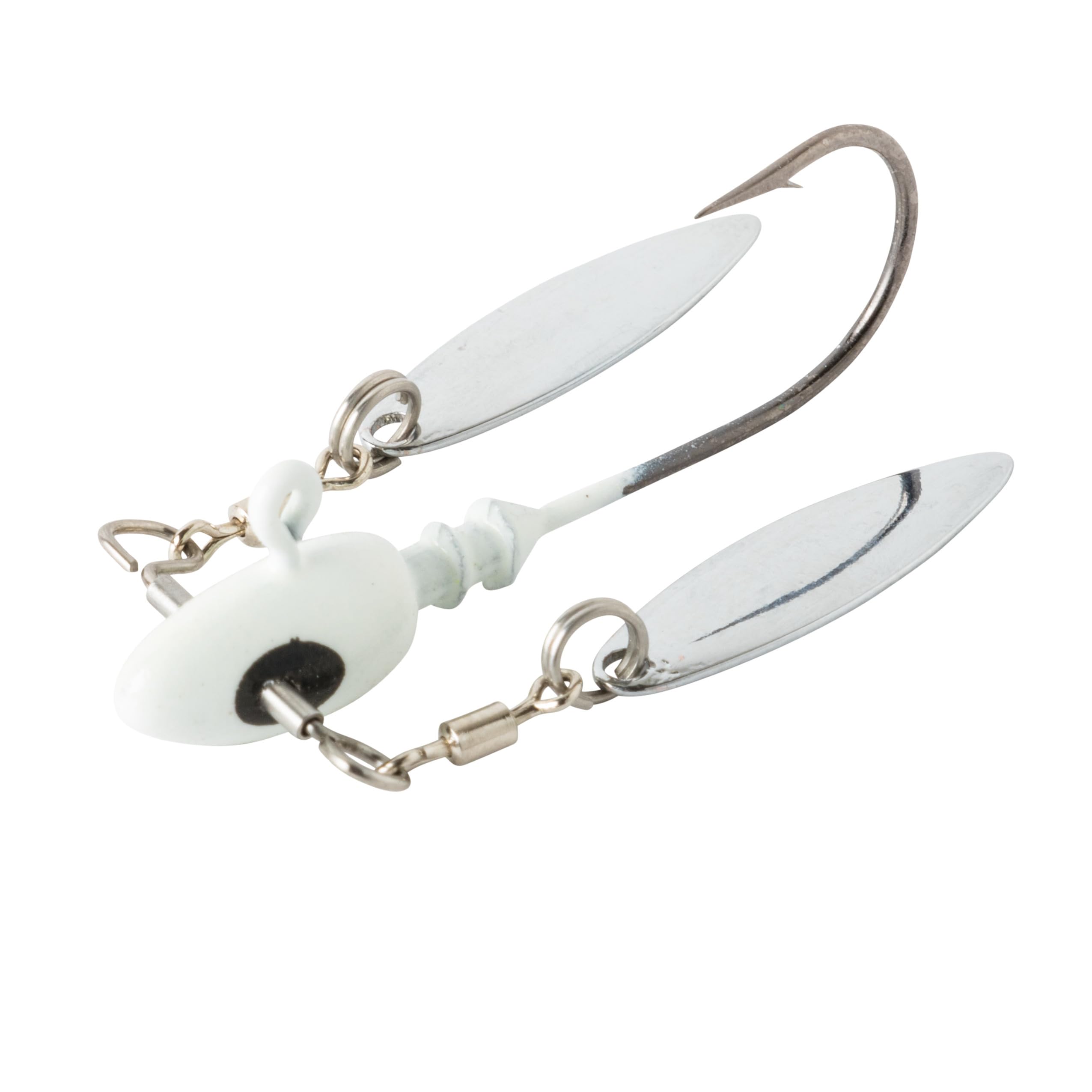 Bobby Garland Head Turn'R Mo Glo Ghost 1/8 oz jig head with sharp hook for crappie.