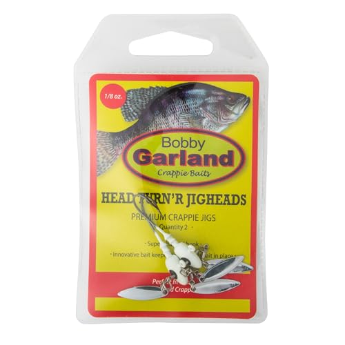 Bobby Garland Head Turn'R rigged with small swimbait for versatile setups.