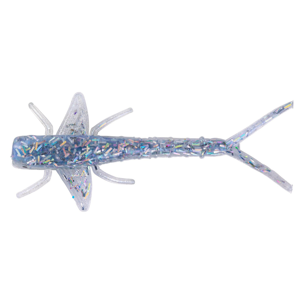 Bobby Garland Mayfly Blue Ice 2-1-4 inch packaging, 50-count bag with natural scent attractant.