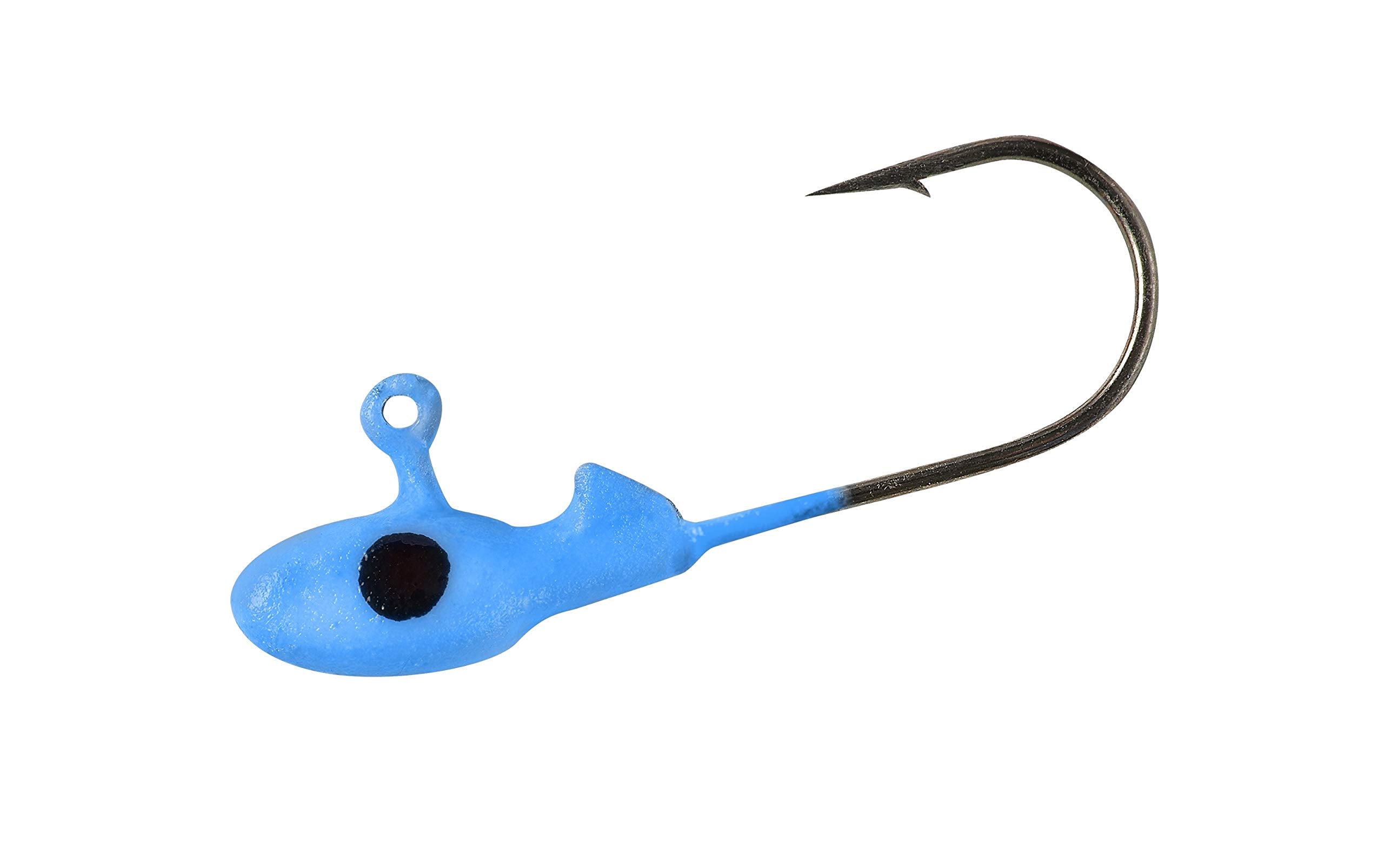 Bobby Garland Mo Glo Jig Blue Glow boosts visibility for crappie fishing at low light