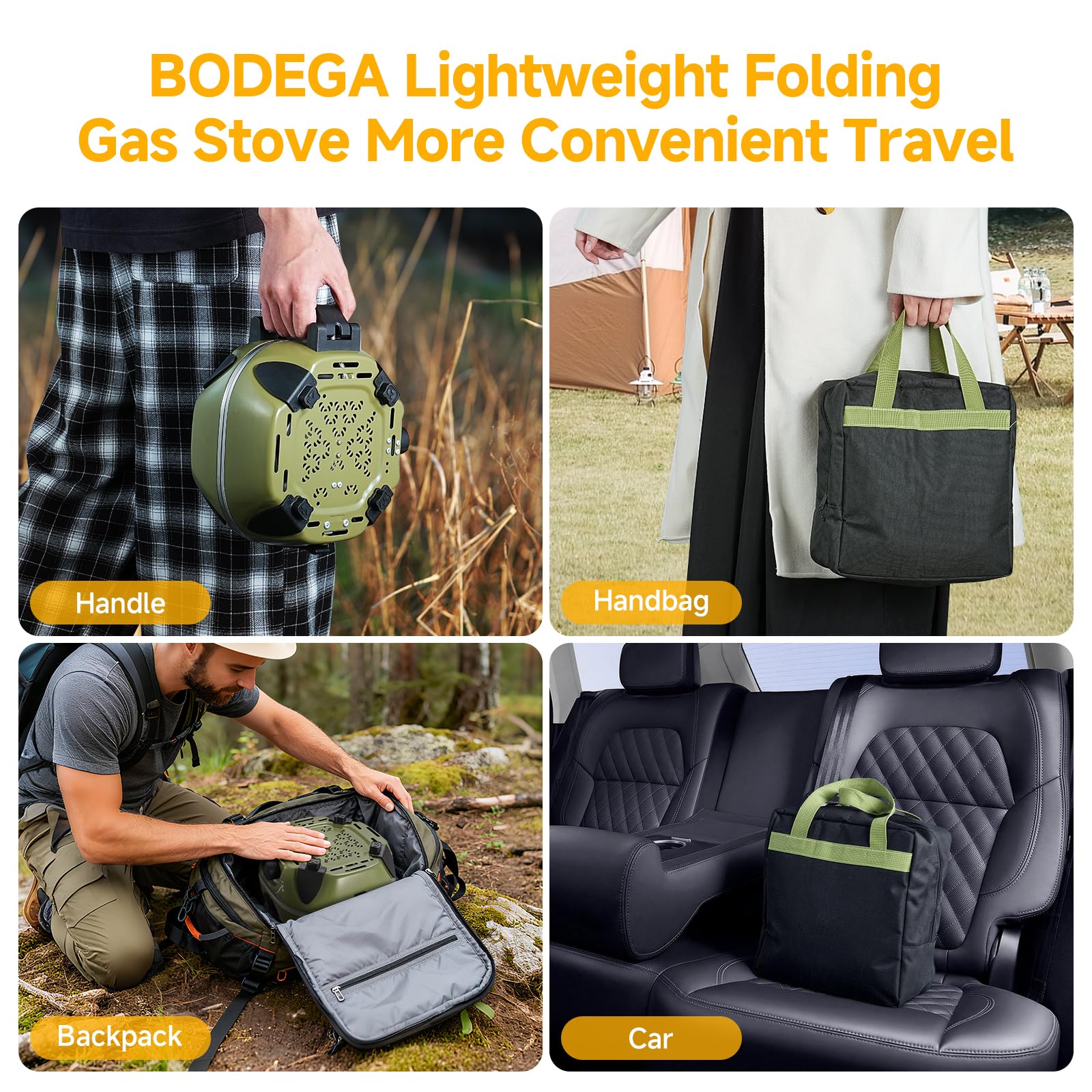 BODEGA circular cooking surface fits two 12-inch pans for family meals