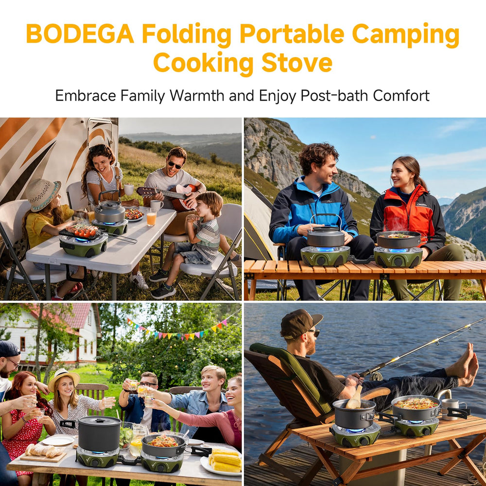 BODEGA circular cooking surface fits two 12-inch pans