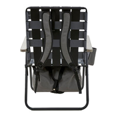 Body Glove Colorado Chair with adjustable backpack straps for hands-free carrying.