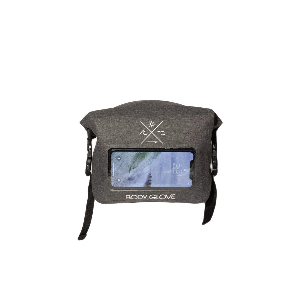 Body Glove Costa hip pack on trail during hike with compact design