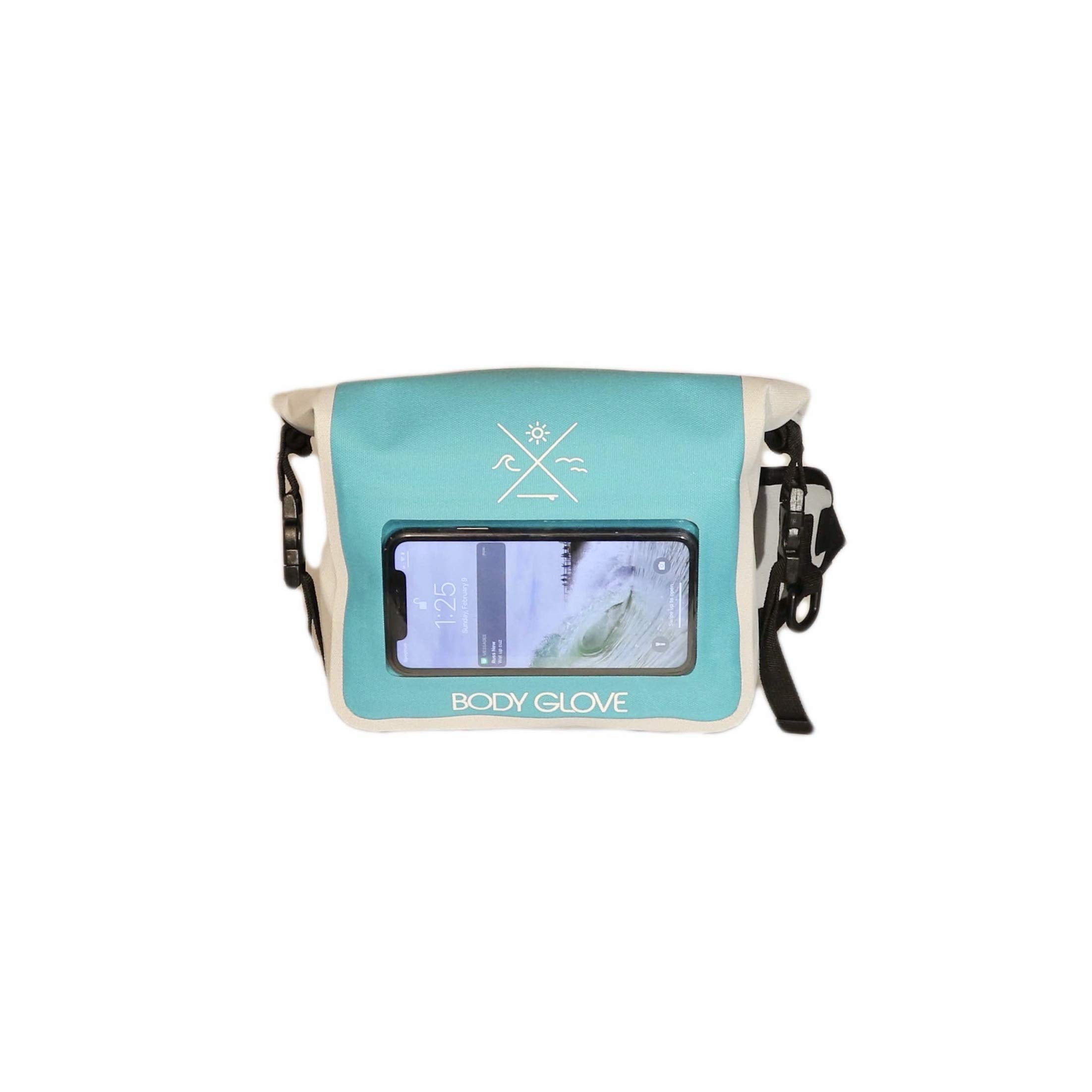 Body Glove Costa waterproof hip pack material close-up showing durability.