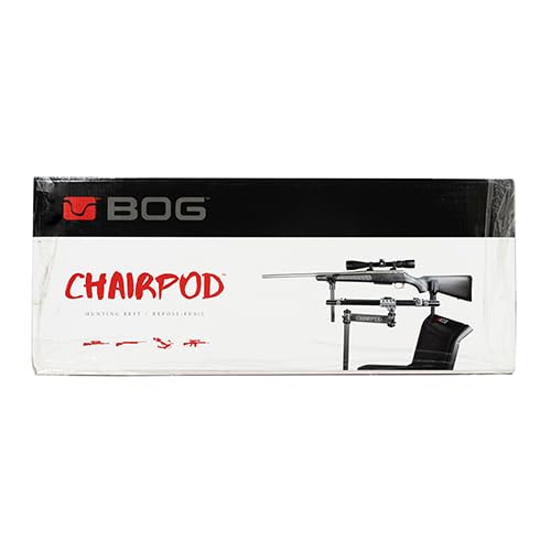 BOG ChairPod folded and strapped for transport emphasizes portability in the field