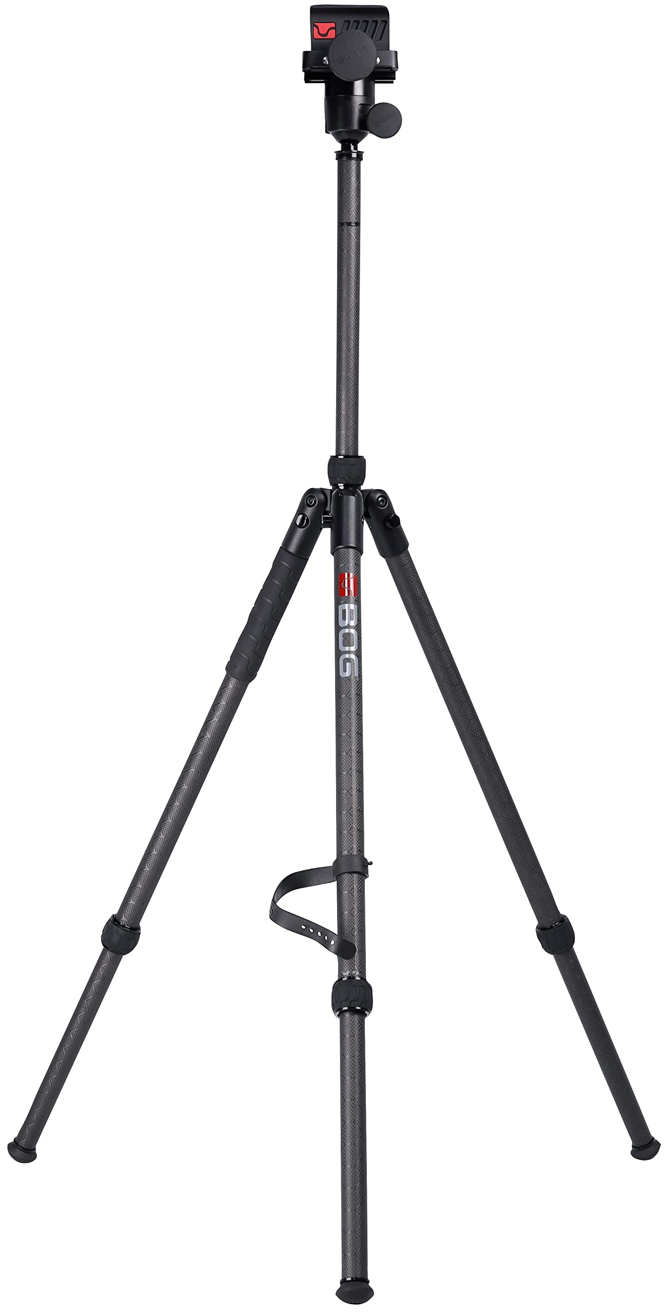 BOG DeathGrip Sherpa backcountry tripod in rugged carbon fiber build