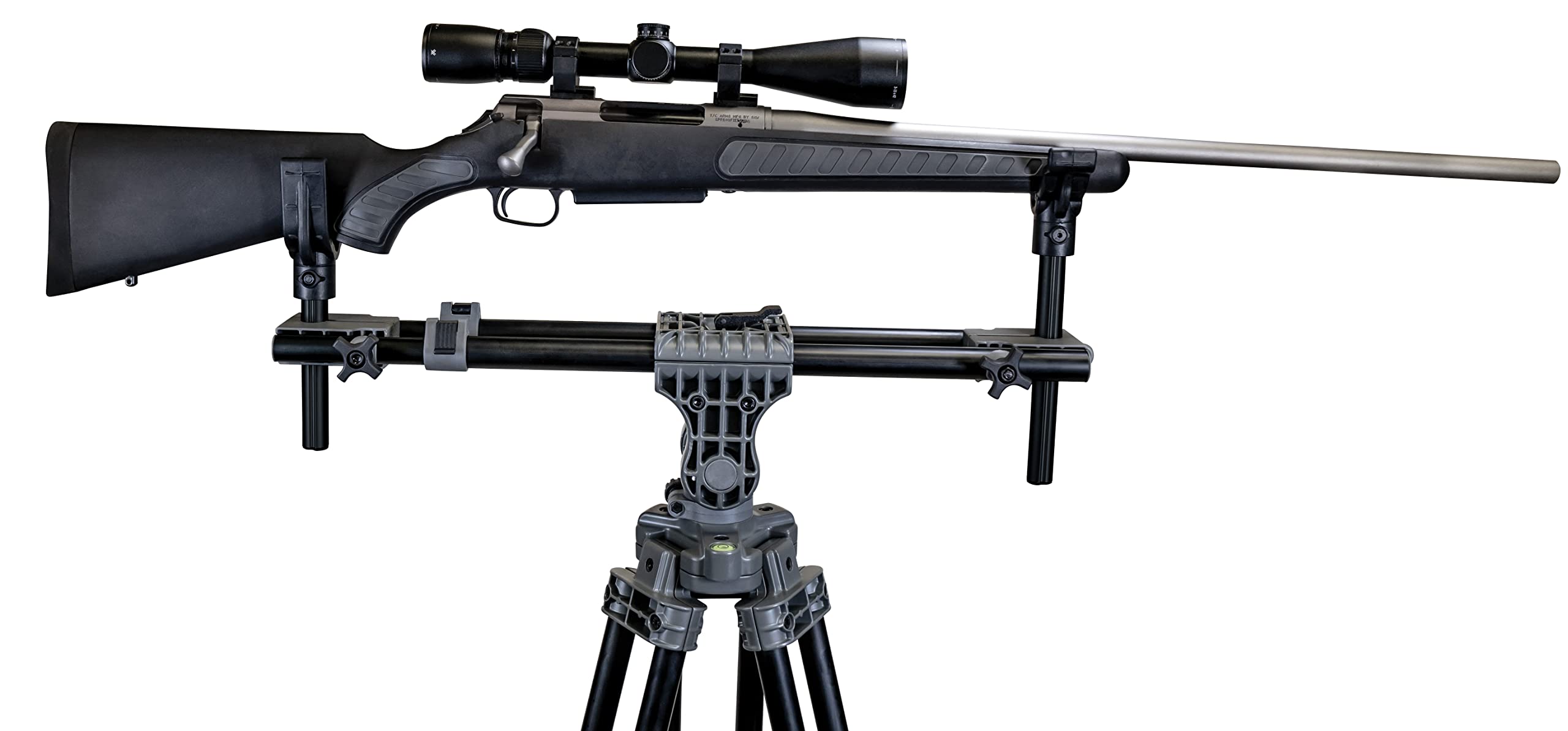 BOG FieldPod Magnum with bubble level ensures precise alignment