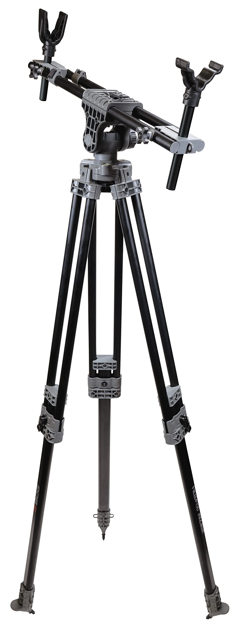 BOG FieldPod Magnum side view offering stable shooting on uneven terrain