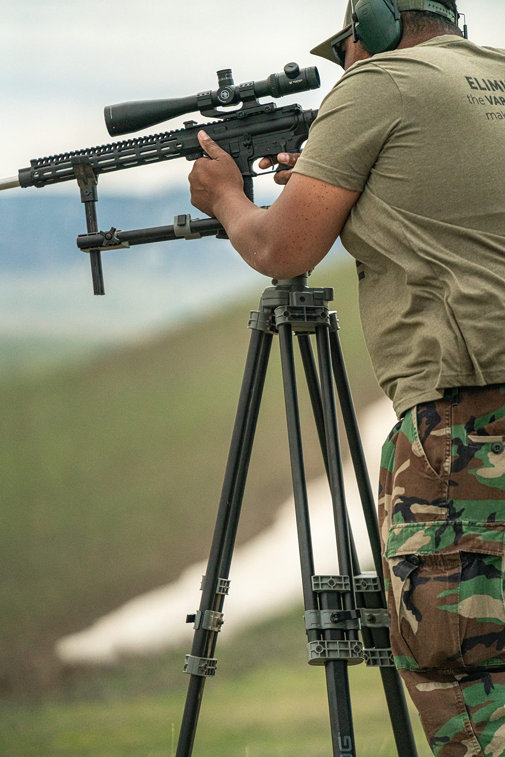 BOG FieldPod Magnum spiked feet grip rough ground for stability