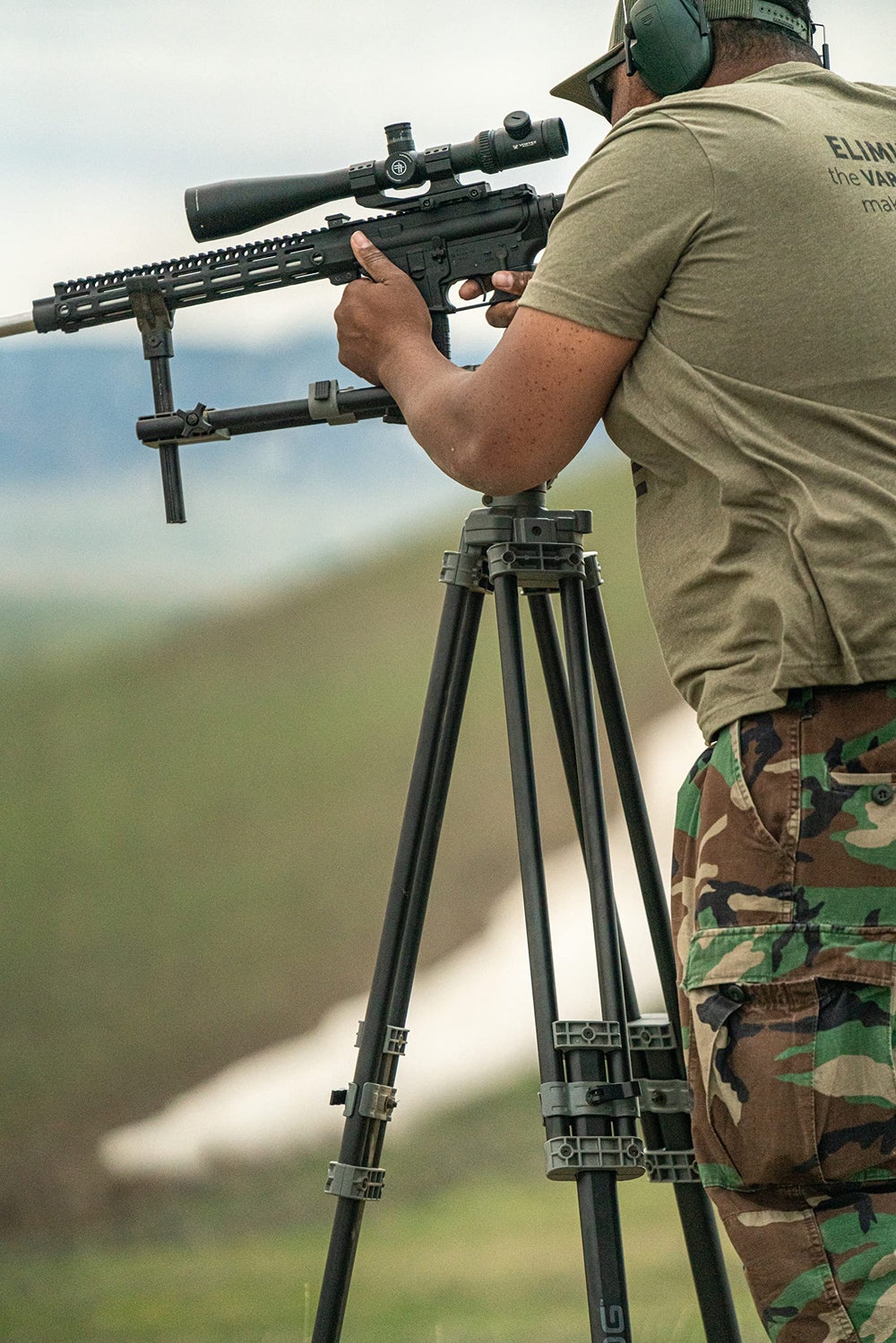 BOG FieldPod Magnum spiked feet grip rough ground for stability