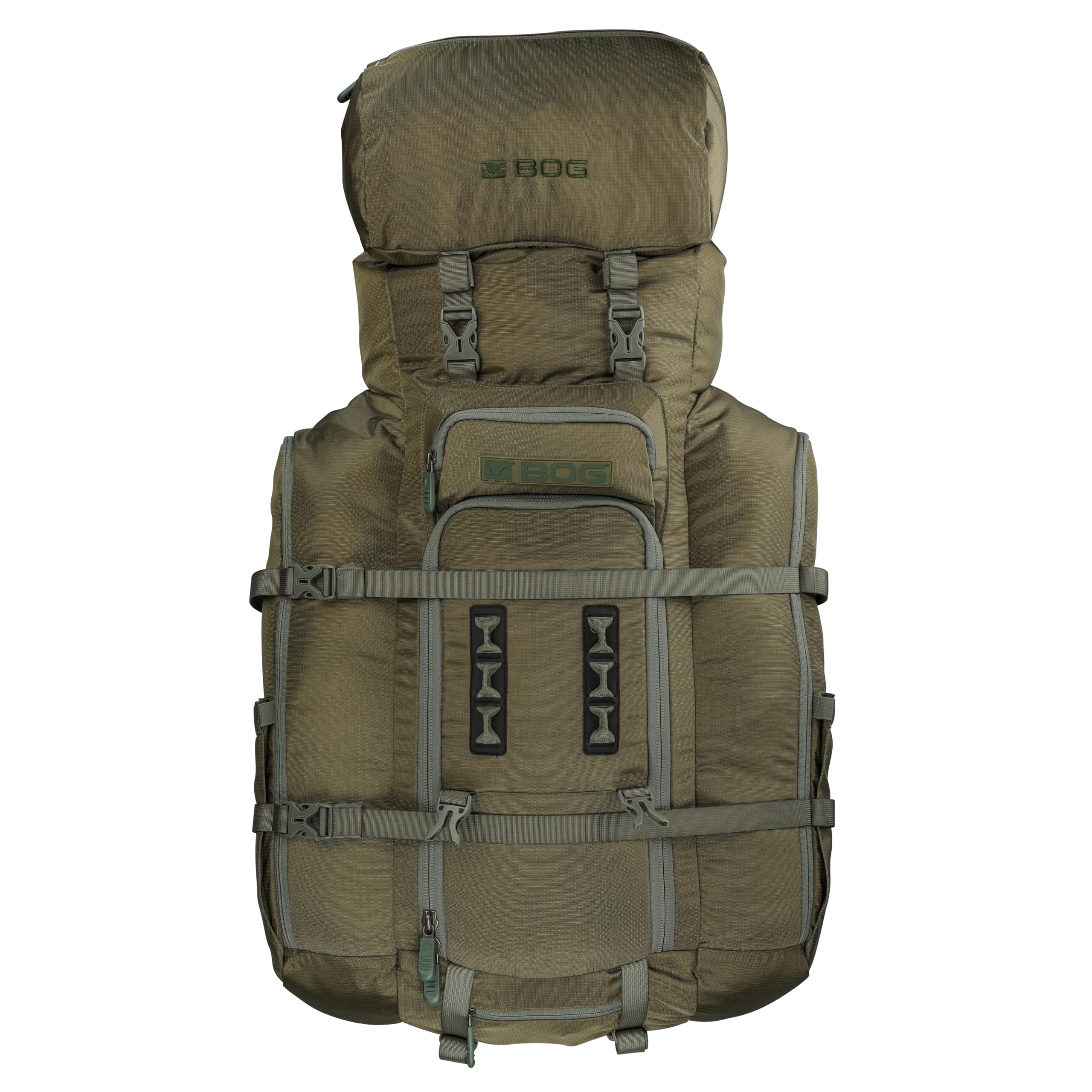 BOG Helix 6000 front-view hunting bag for rugged field use