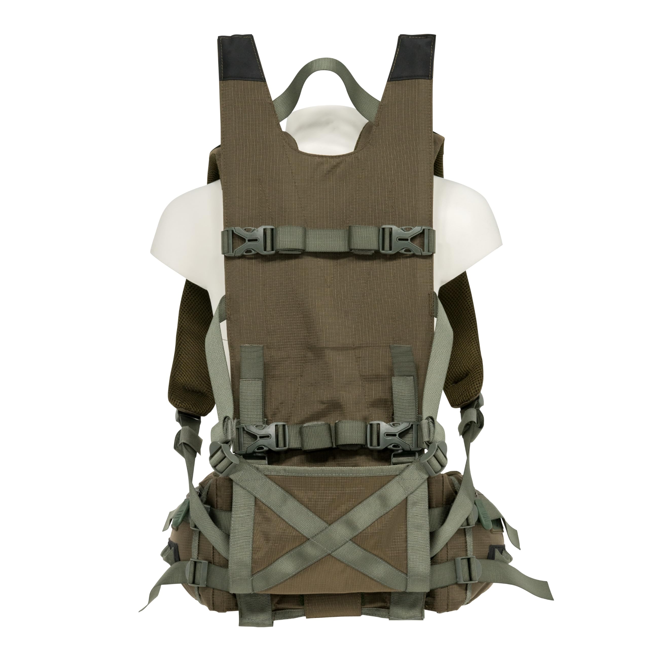 BOG Inception padded hip belt with gear pockets for quick access.