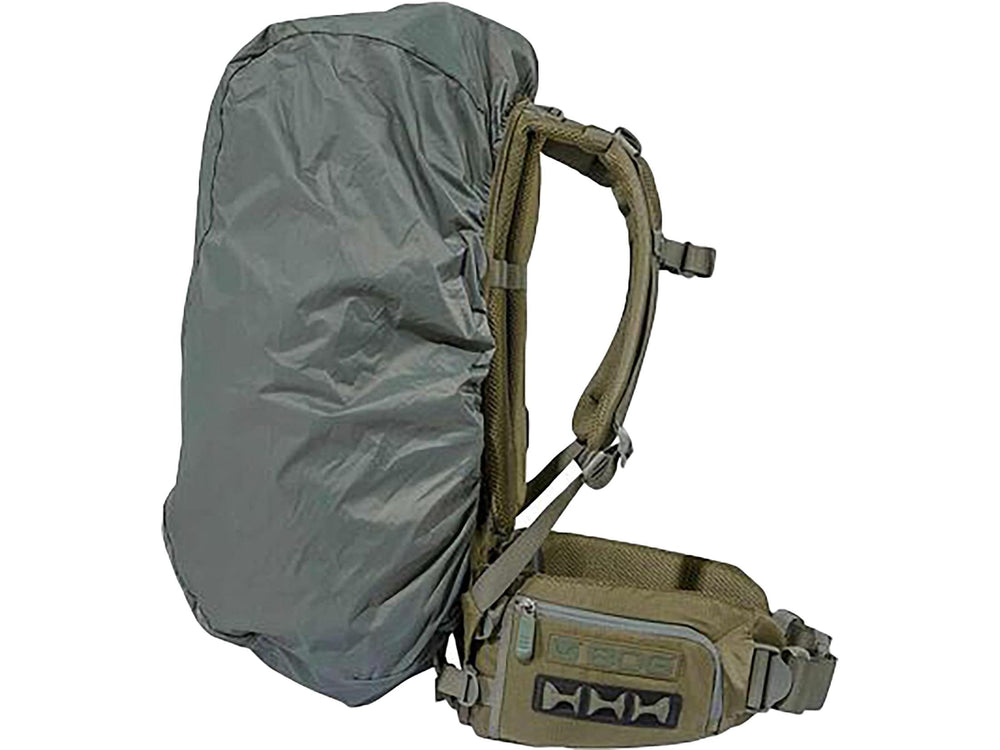 BOG removable rain cover protects gear during sudden weather changes.
