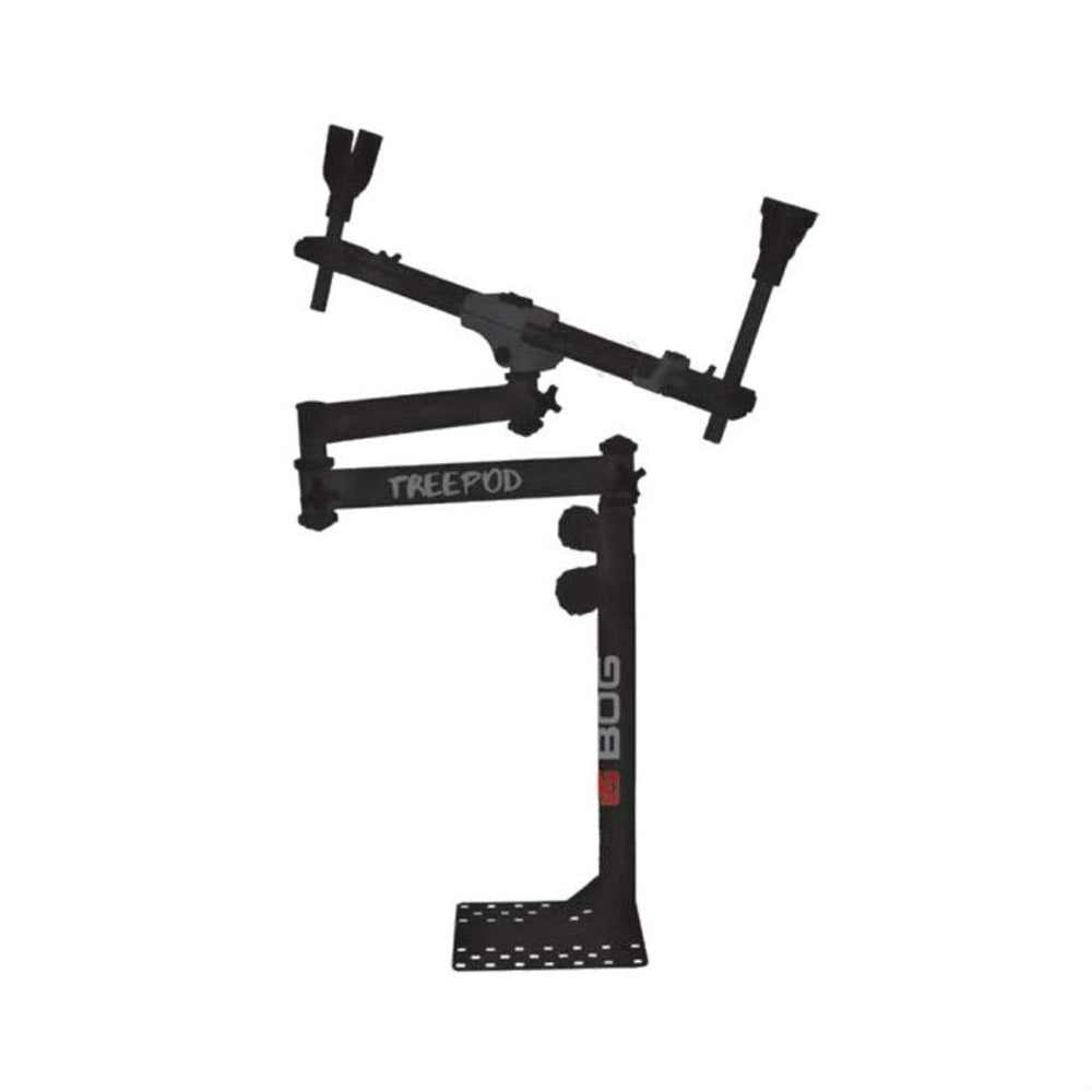 BOG TreePod portable height range enabling standing, sitting, or prone setups