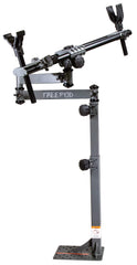 BOG TreePod hunting rest demonstrating stability on uneven terrain for steady shots