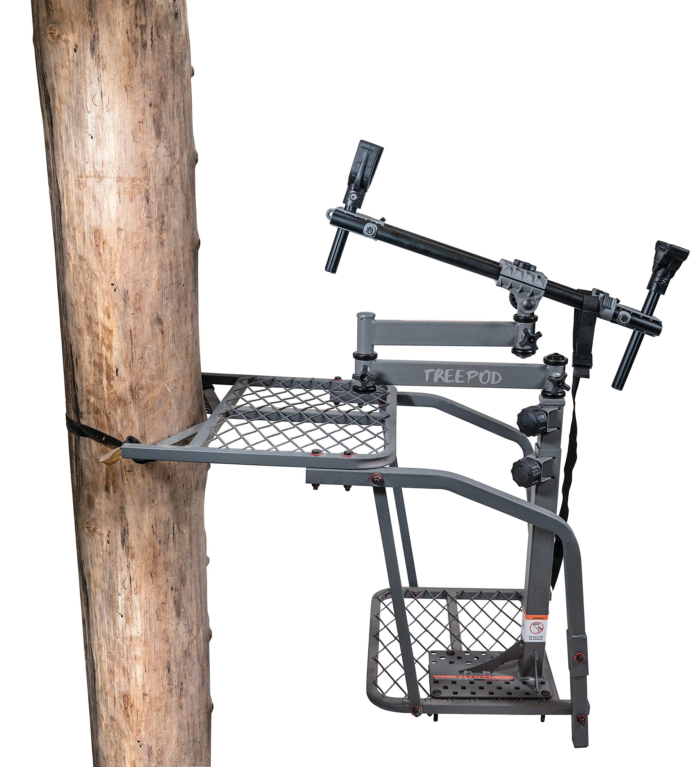 BOG TreePod showing tilting frame for precise angle adjustments in field use