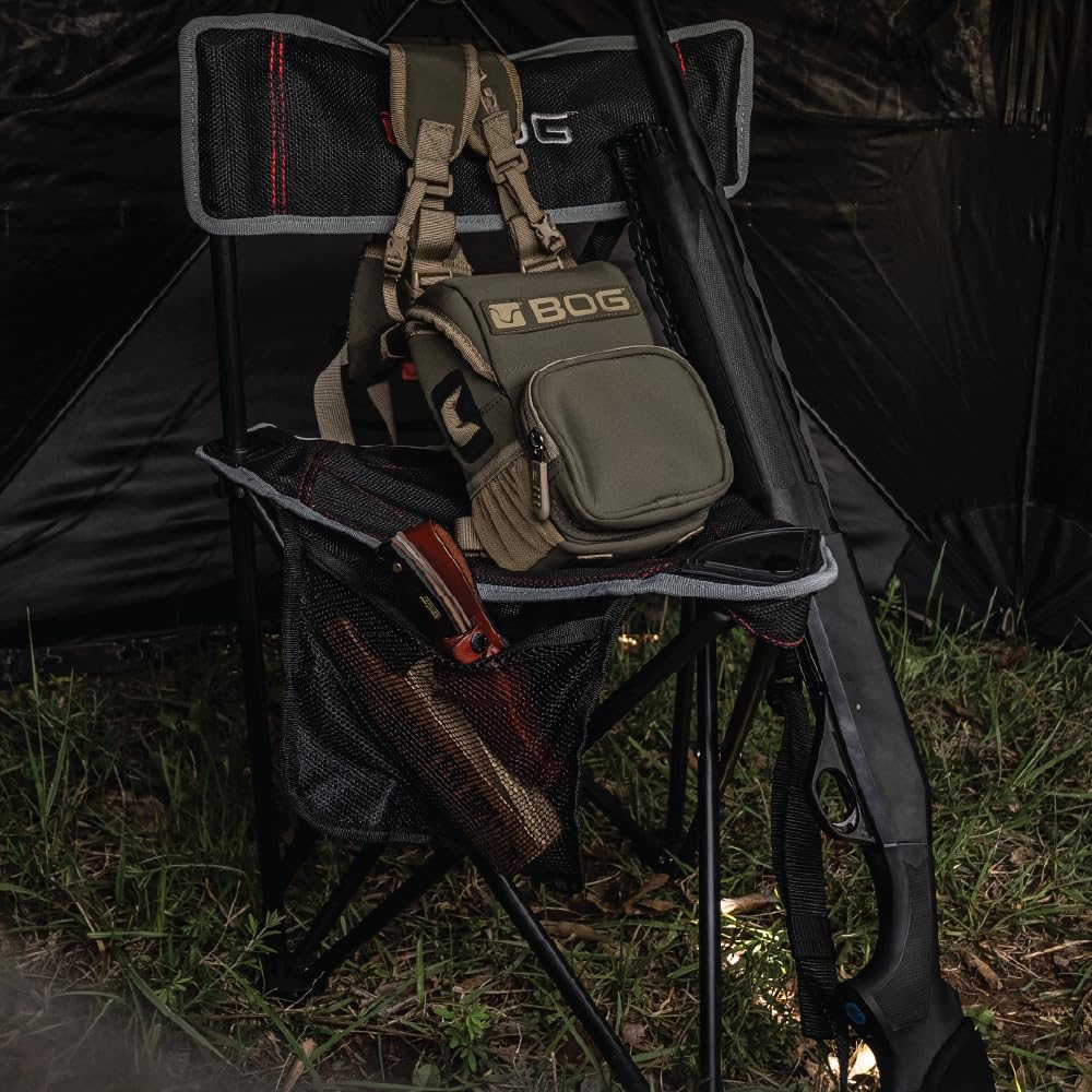 BOG Triple Play chair collapsed for easy packing and transport