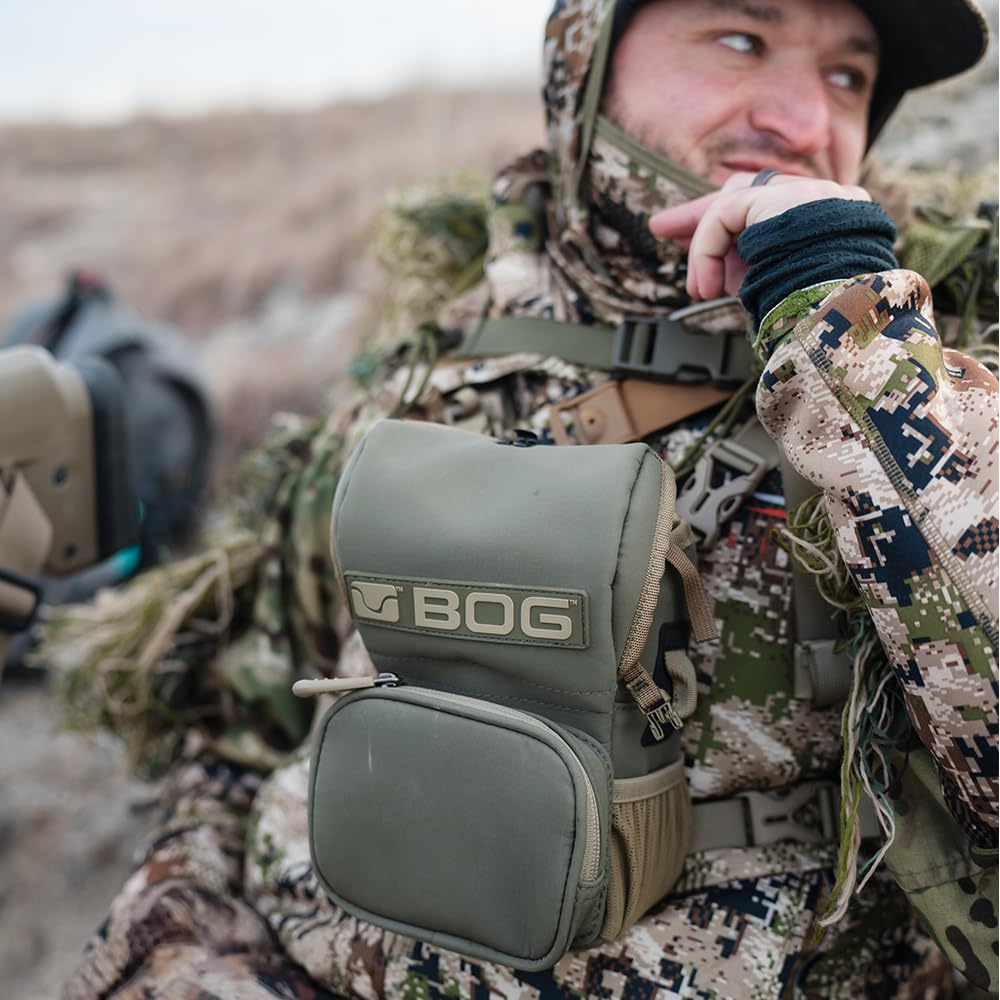 BOG Vigilant bino harness Hypalon Molle straps securely hold extra gear