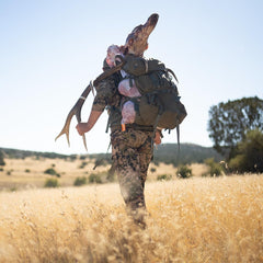 BOG water-repellent 420D shell protects gear in light rain conditions.