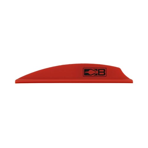 Bohning AIR Vane red closeup profile highlights low clearance and reduced turbulence