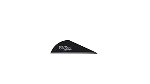 Bohning Blazer AR1000 vane in black emphasizing durable adhesion