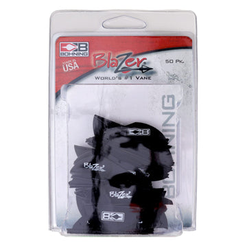 Bohning Blazer Vane 2 Inch Hunting 3D Black 50pk