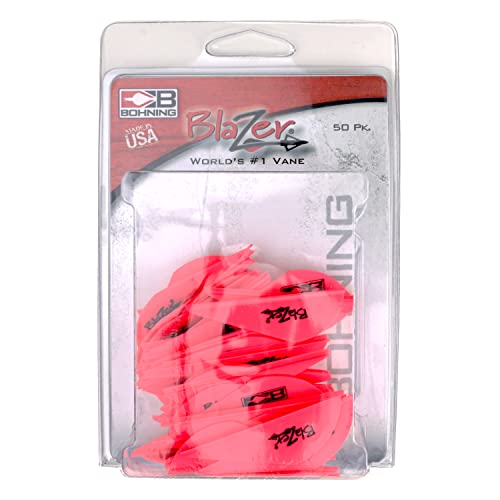 Bohning Blazer vane 3D hunting hot pink 50pk