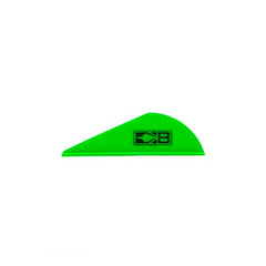 AR1000 material Bohning Blazer Vane Neon Green cross section
