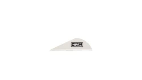 Bohning Blazer Vane White 6-gram weight – consistent flight characteristics.