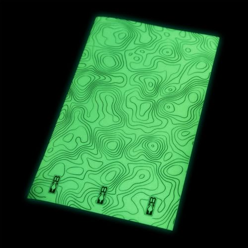 Self-adhesive backing on Bohning Glow in the Dark Arrow Wraps for easy application