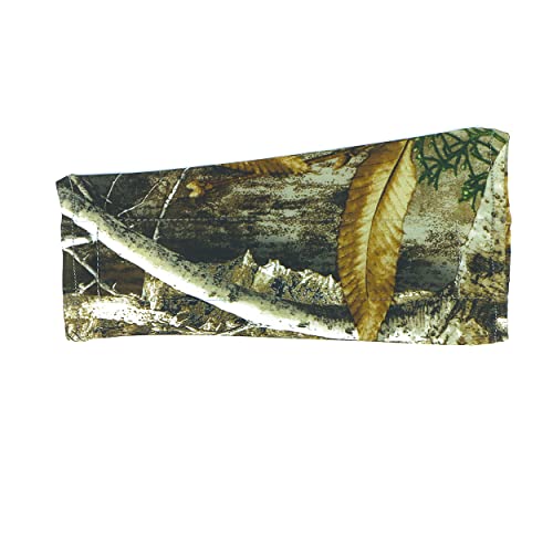 Bohning camo slip-on armguard offers easy-on-off wear for quick setup.