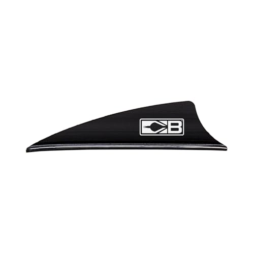 Bohning X Vane 1.75 low-profile 0.40-inch reduces wind drift for precise shots.