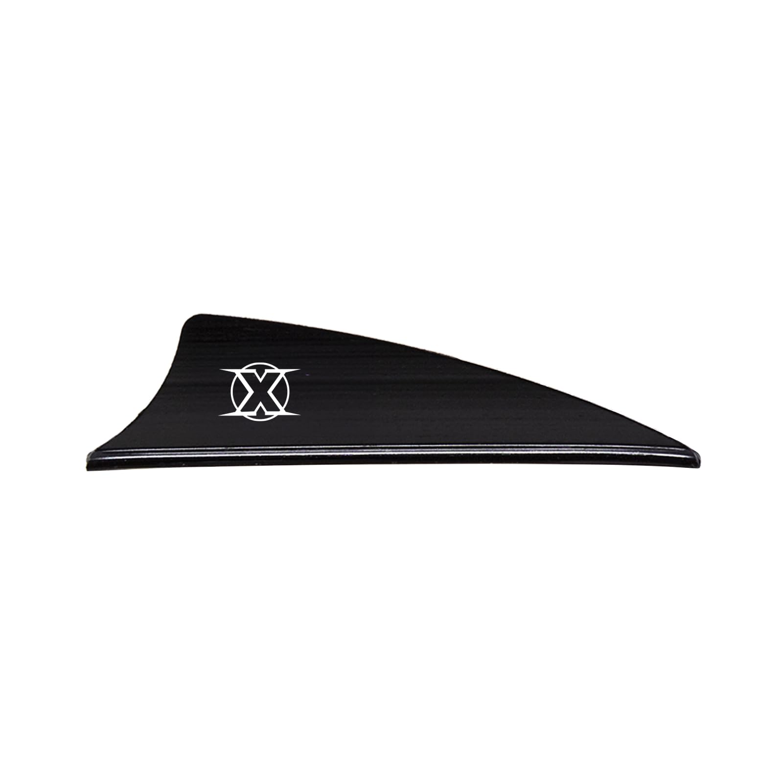 Bohning X Vane 1.75 shield-cut black provides fast, flat trajectory for target archery.
