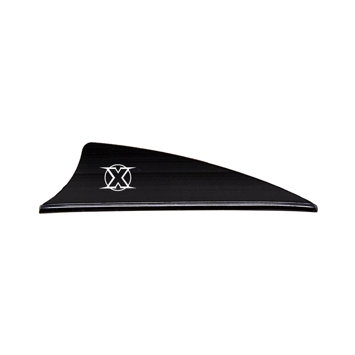 Bohning X Vane 1.75 shield-cut black provides fast, flat trajectory for target archery.
