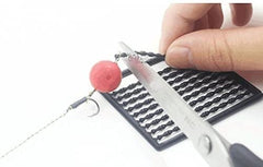 Close-up of dumbbell-style Boilie Stops