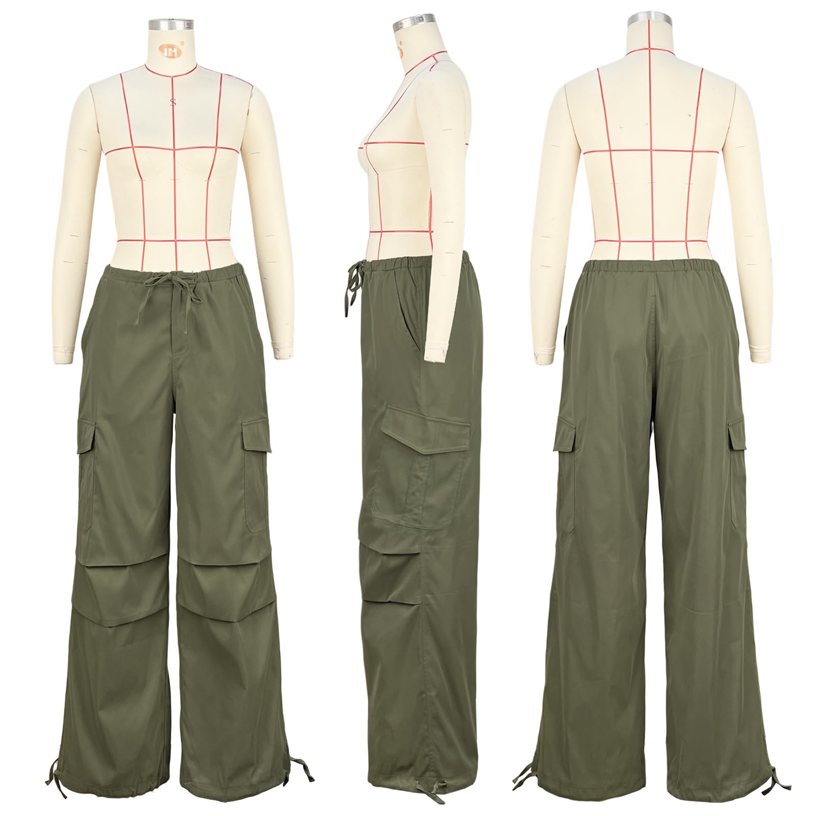 BOKITECAO all-season wide-leg pants ideal for Harajuku and hippie-inspired outfits.