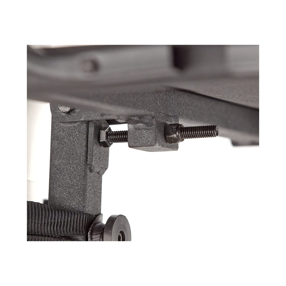 Bolderton Deluxe Hang-On Tree Stand PowerGrid foot platform adds stable footing.