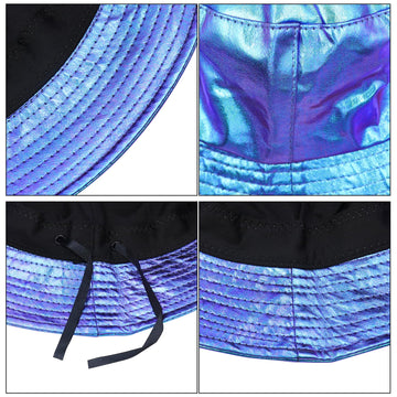 Hat folded and packed to demonstrate packability for travel