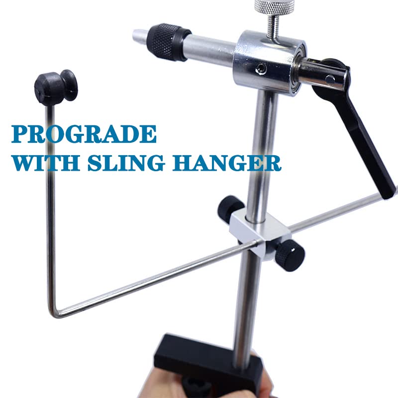 Bolsek fly tying vise steel reinforced hook jaw grips various hooks