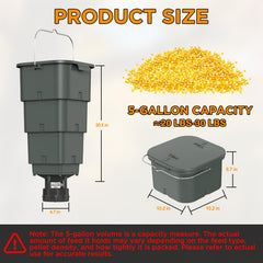 Boltfavo rotating-disc dispensing mechanism provides smooth feed distribution across sessions.