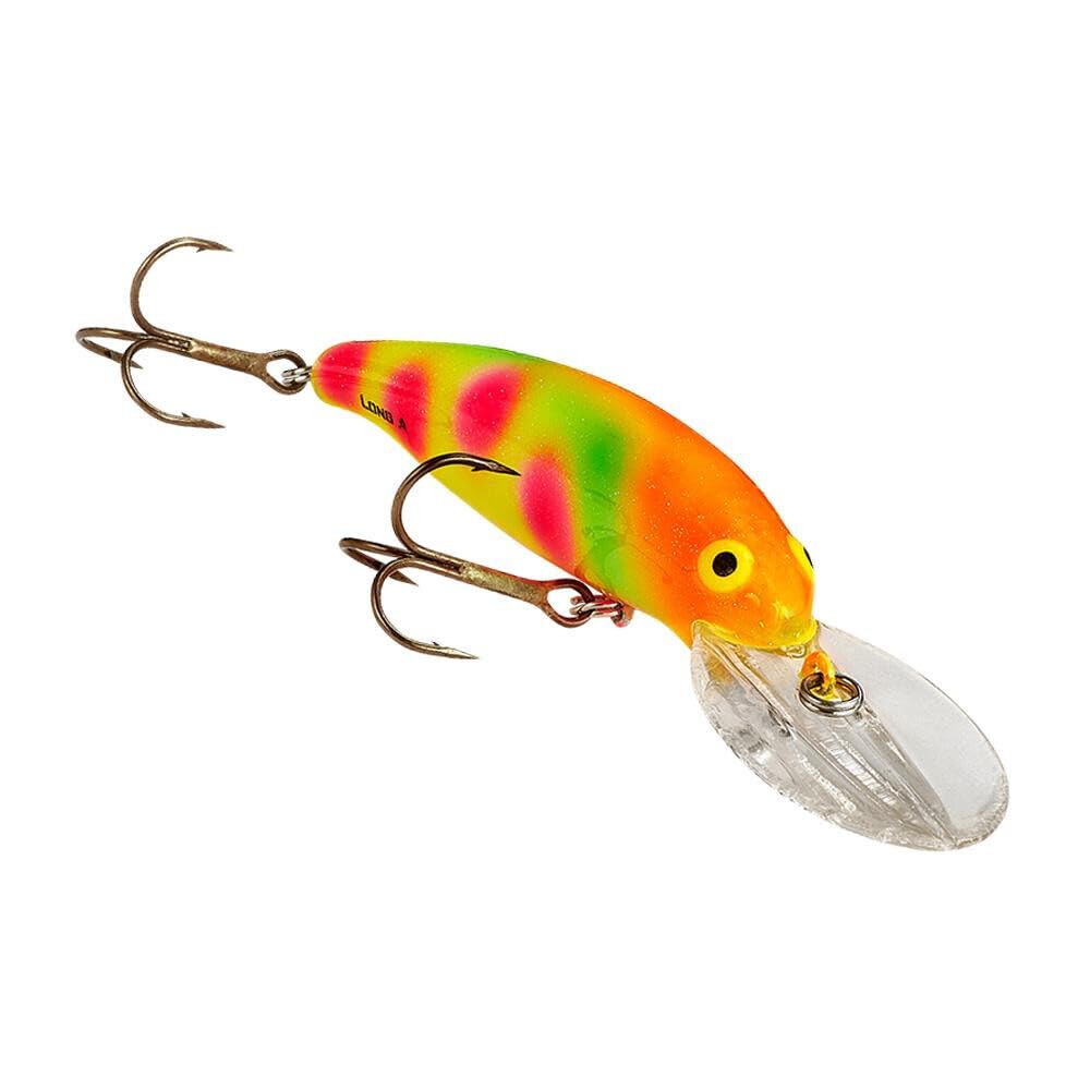 Bomber Deep Long A Blue Diamond in-water image communicates strength and depth for deep-water lures.