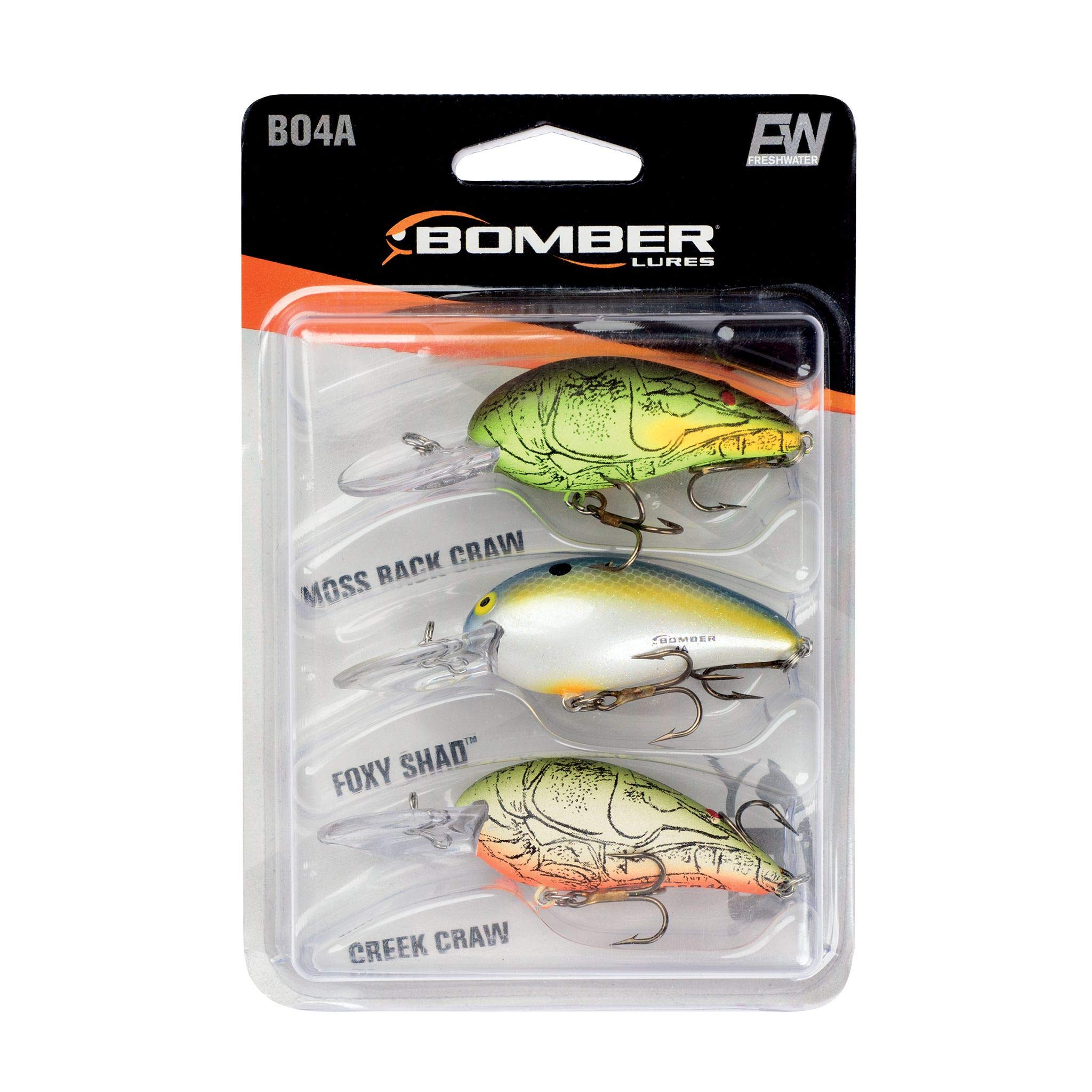 Bomber Triple Threat 3 Pack crankbait ready for bass and walleyes