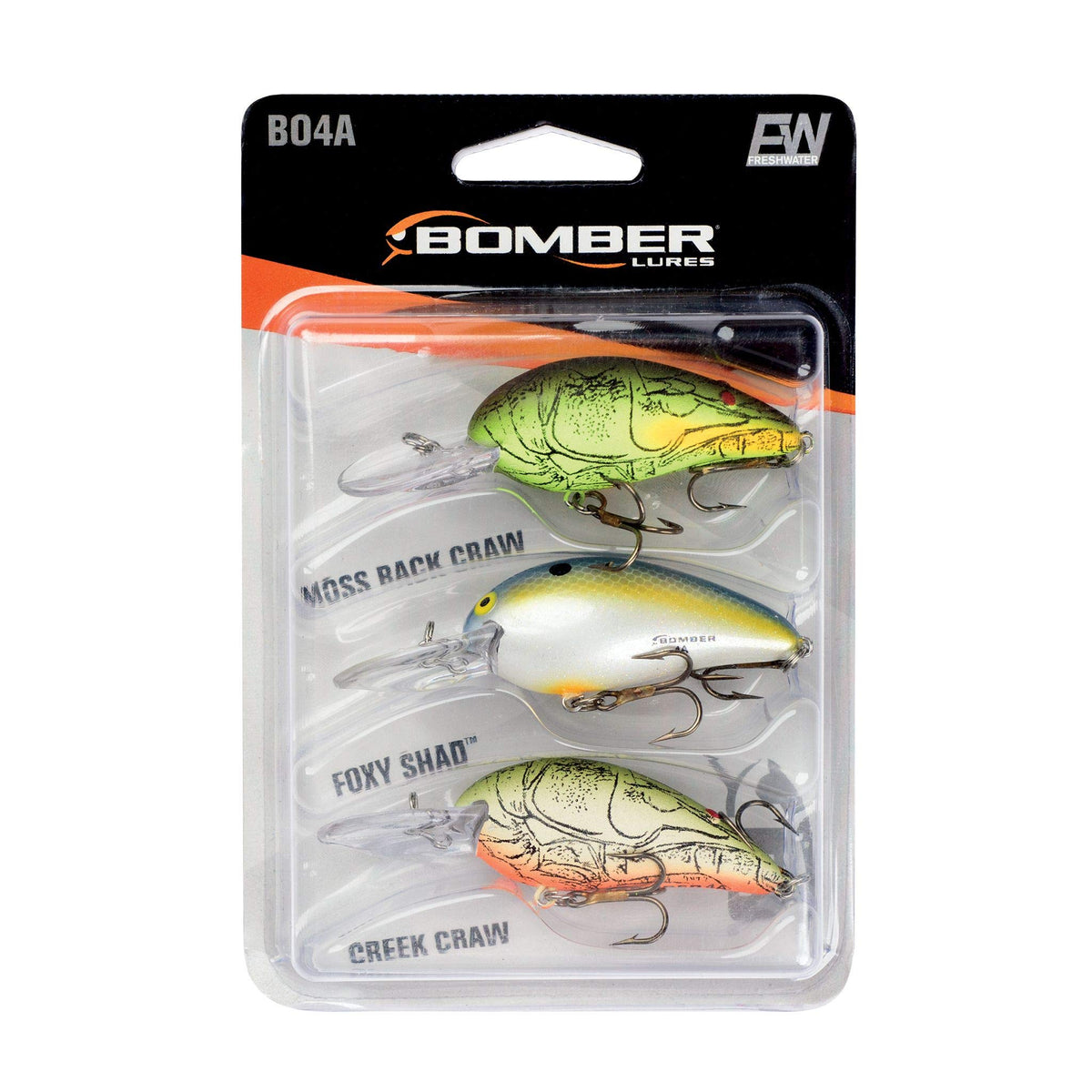 Bomber Triple Threat 3 Pack crankbait ready for bass and walleyes