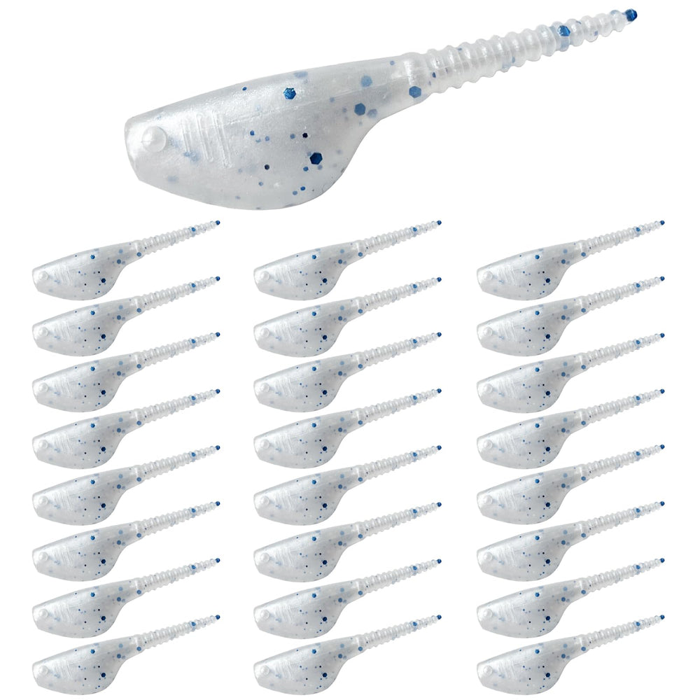 Bombite Crappie Lures Kit 24-pack soft plastics - image 1
